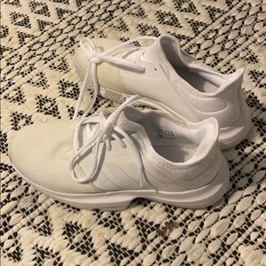 Adidas all white Tennis Shoes